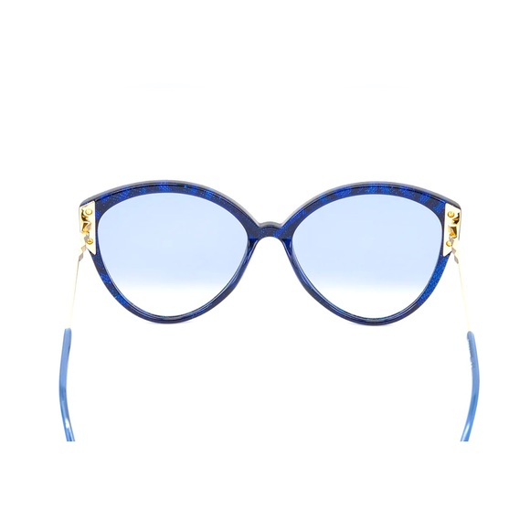 EUC- Missoni Women's Sunglasses Cat Eye Blue MIS 0004/S S6F - Picture 2 of 8